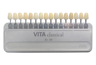 Guide Vita Classical in choosing the shade right for dental crowns